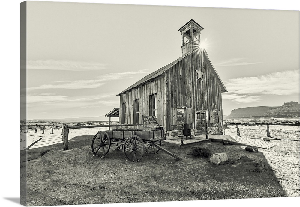This little frontier building sits just outside Arches National Park near Moab, Utah. It is a look back at the frontier ho...