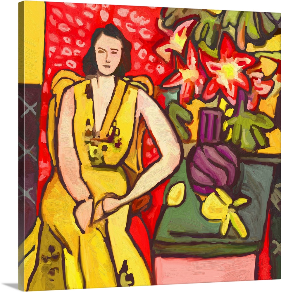 Mededogen Overvloedig koppeling Matisse Lady 2 Wall Art, Canvas Prints, Framed Prints, Wall Peels | Great  Big Canvas