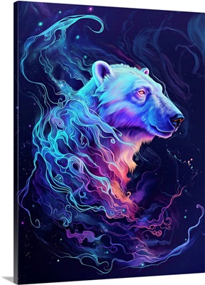 Polar Bear, Smoke, And Swirls 3