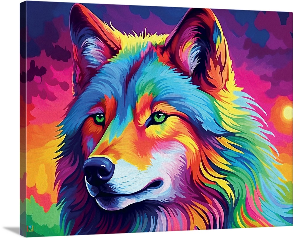 Rainbow Wolf