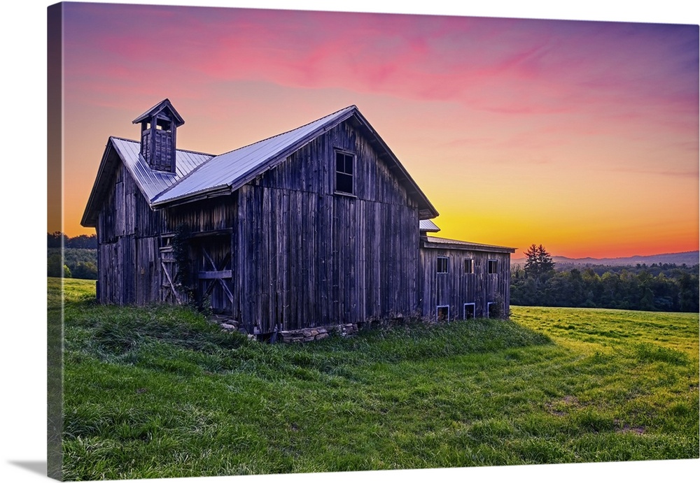 Feel the peacefulness of a cool late-summer mornng deep in New York's Adirondack Mountains as sunrise lights up the sky ab...