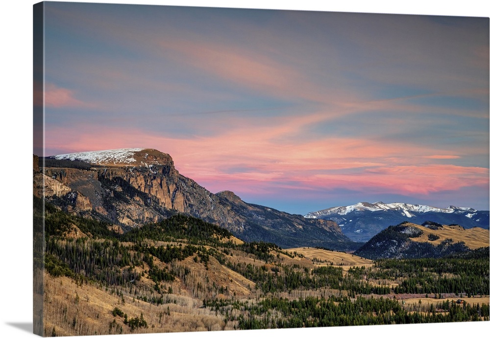 Sunset at Bristol Head in Colorado's San Juan Mountains can be a colorful affair, as the setting sun throws beautiful ligh...
