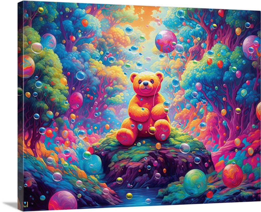 Teddy Bear In Wonderland