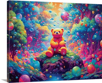 Teddy Bear In Wonderland