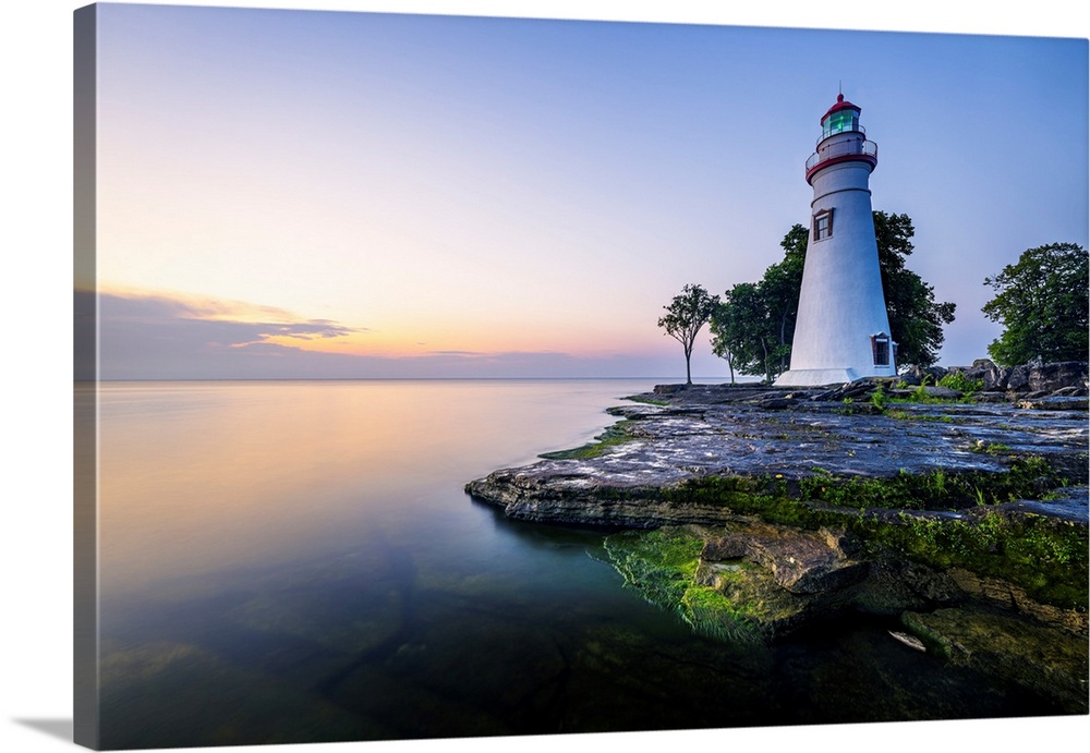 Twilight At Marblehead Lighthouse