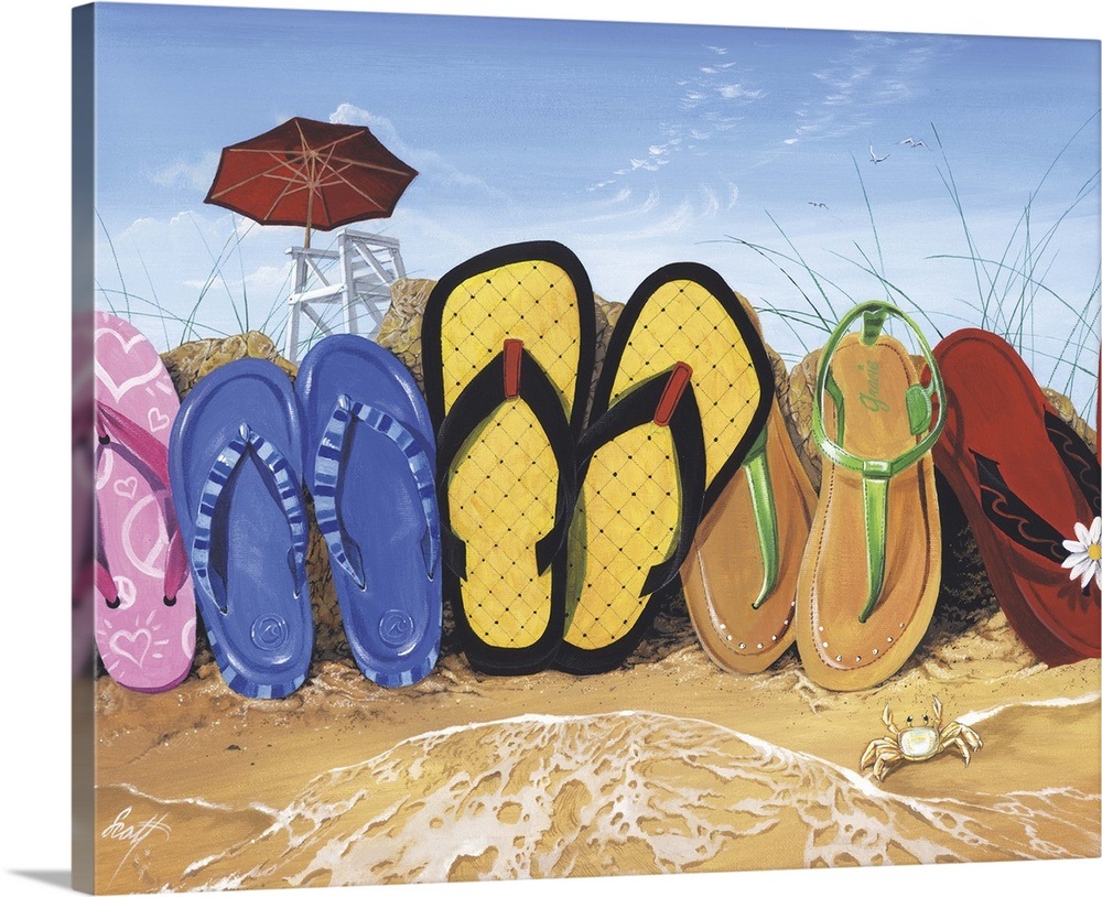 flip flop diamond painting