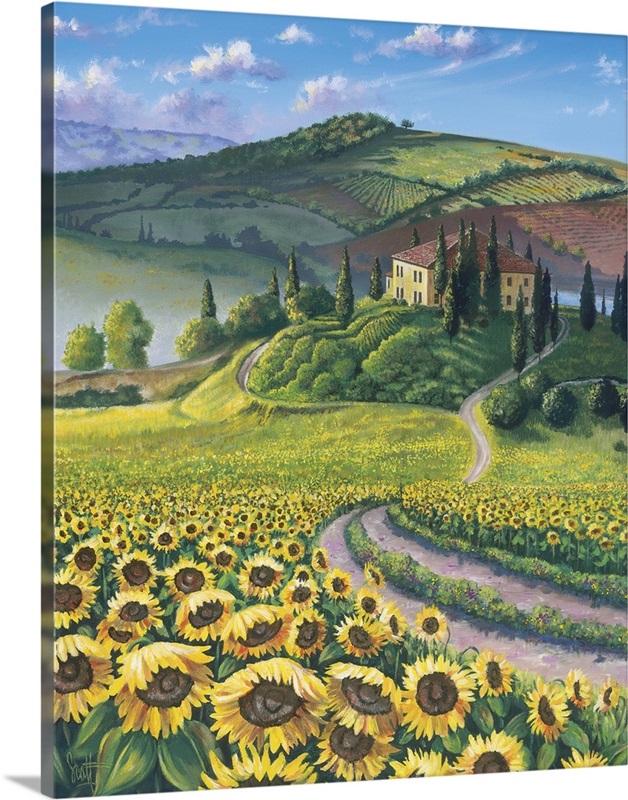 Golden Tuscana | Great Big Canvas