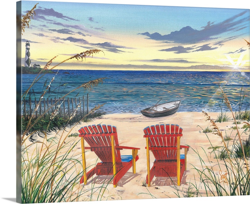 Outer Banks Sunrise Wall Art, Canvas Prints, Framed Prints ...