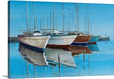 Boats In The Harbor