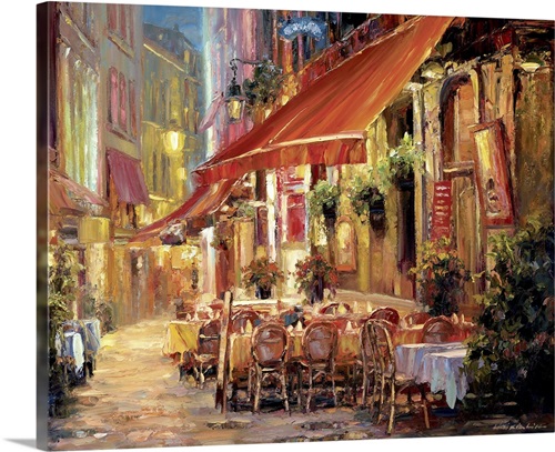 Cafe in Light | Great Big Canvas