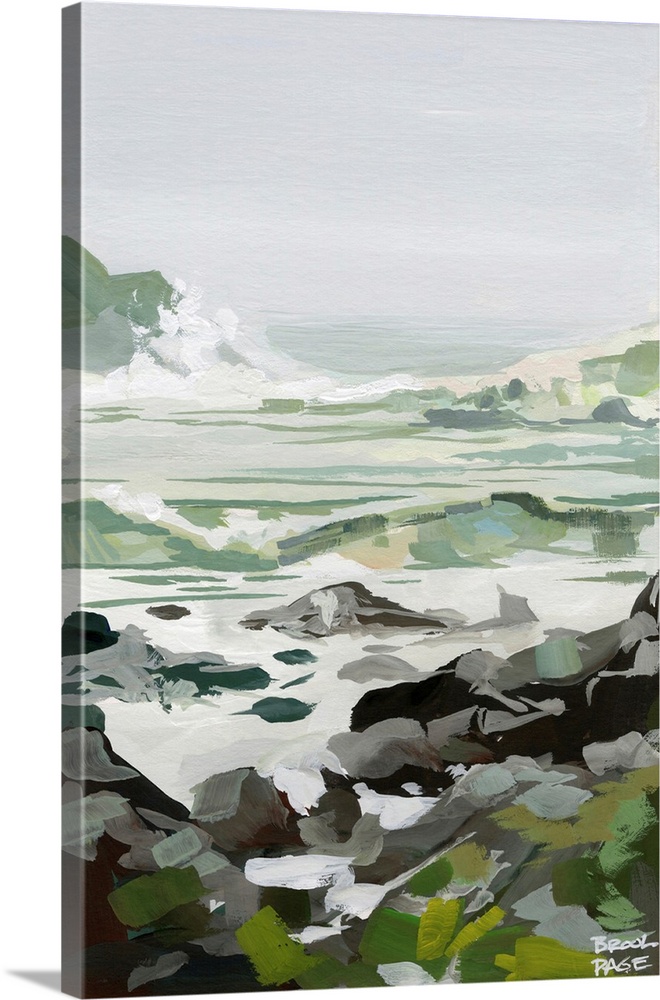 Coastal Waves and Rocks