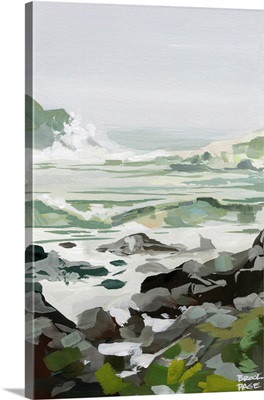 Coastal Waves and Rocks