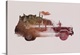 image thumbnail of Double exposure artwork featuring a station wagon and a desert scene.