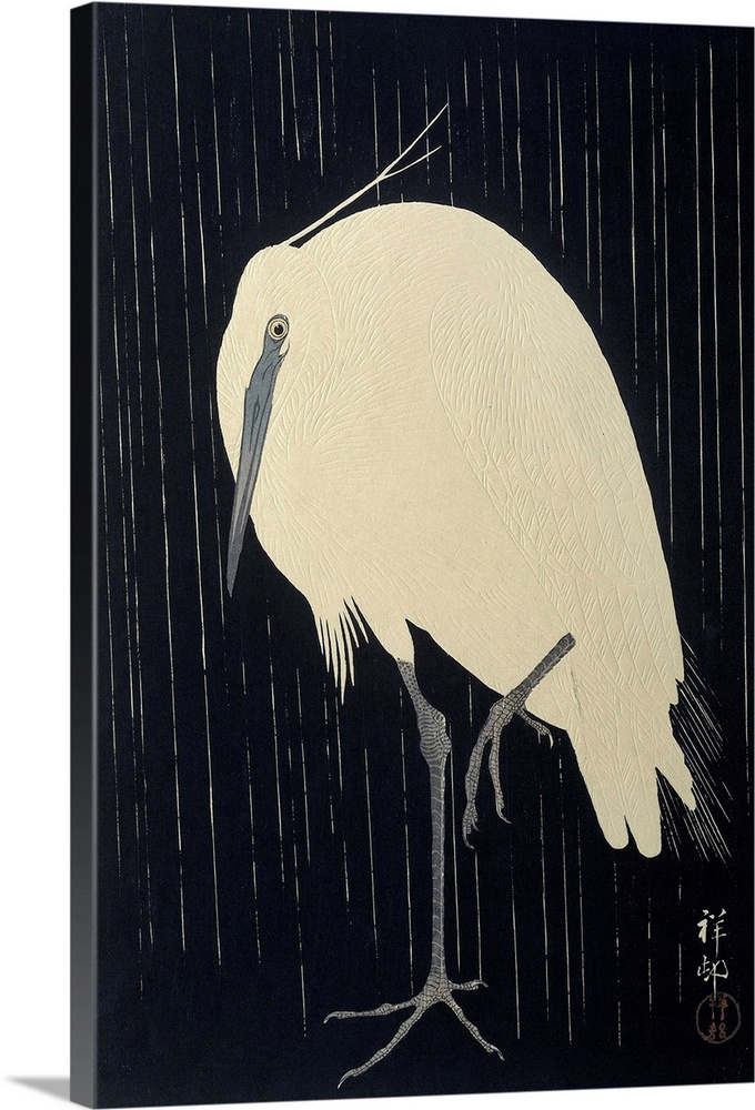 Egret in the Rain, 1925-1936