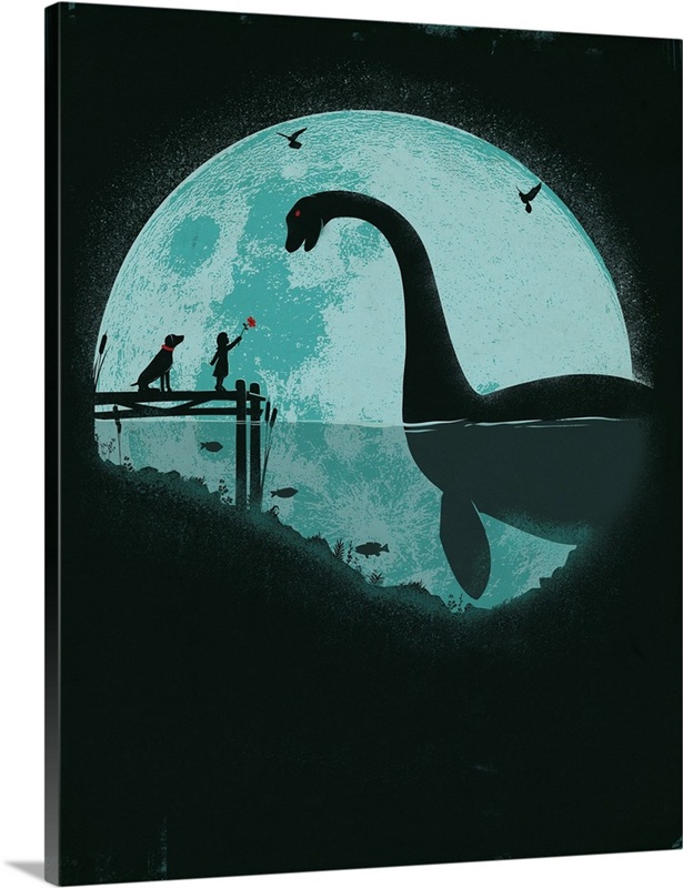 Encounter A Blue Moon | Great Big Canvas