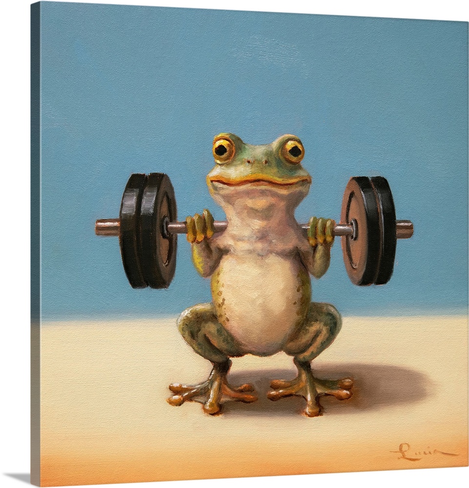 Gym Frog Back Squat