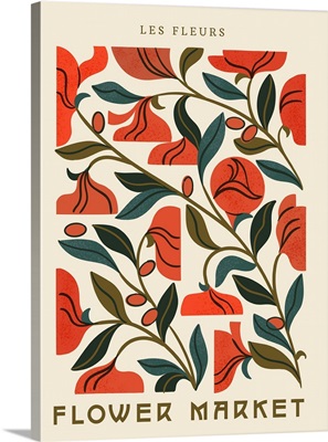 Nouveau Flower Market No. 1