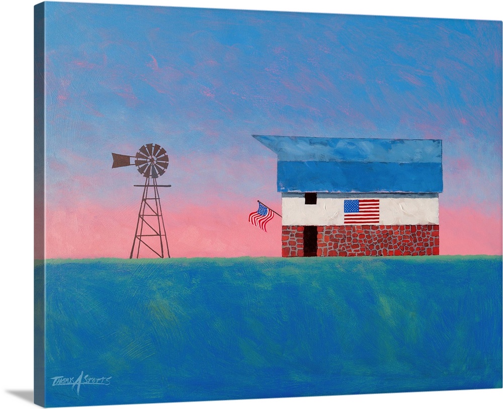 Red, White And Blue No. 2