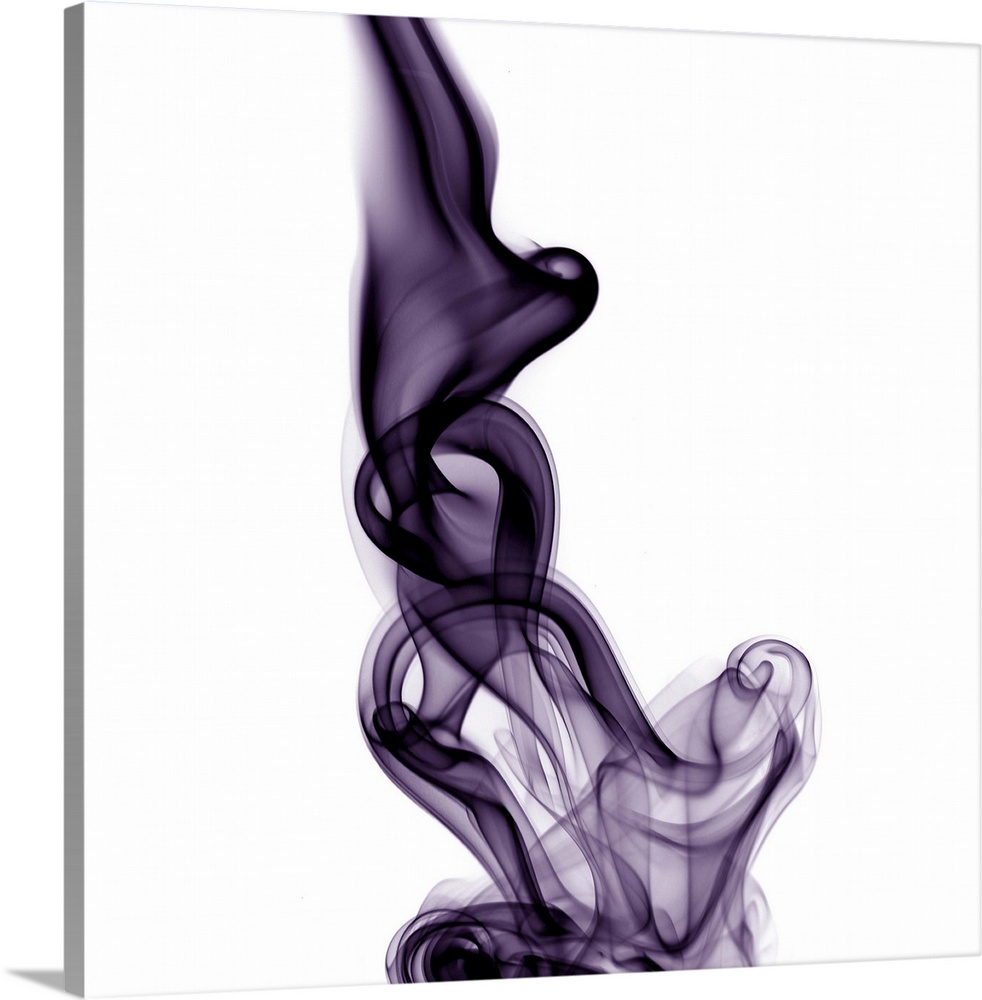 Abstract background from cigarette smoke in purple.