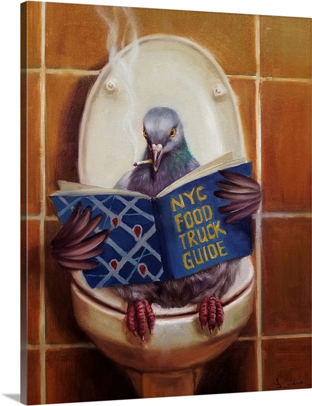 Stool Pigeon Great Big Canvas