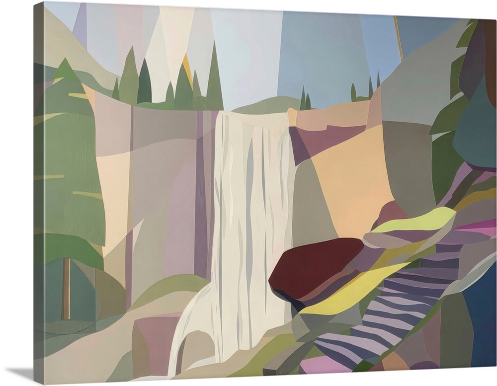 Yosemite, Vernal Falls And The Mist Trail