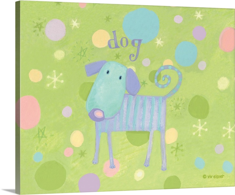 Blue Dog Wall Art, Canvas Prints, Framed Prints, Wall Peels Great Big Canvas