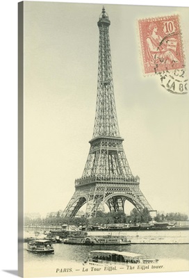 Eiffel Tower Stamped