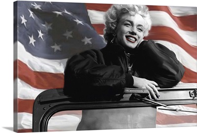 Patriotic Marilyn
