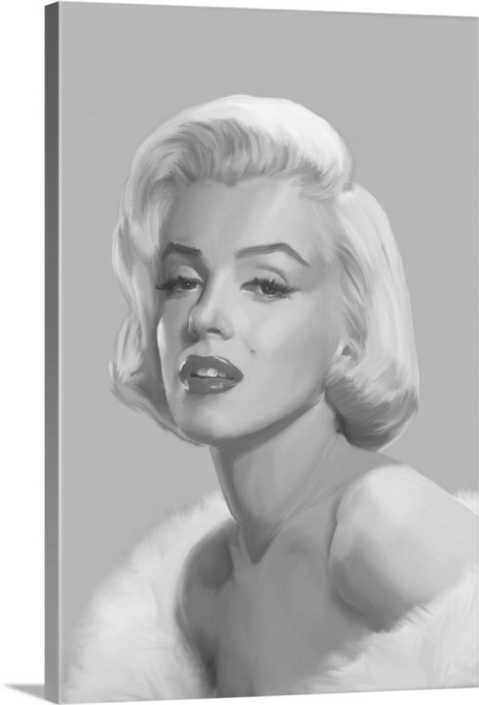 Chris Consani lends dark allure and masculine perspective to movie fantasy settings, such as Marilyn Monroe.