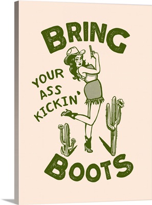 Ass Kickin Boots - Green