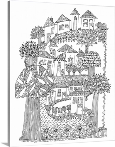 Avenue Coloring | Great Big Canvas
