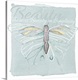 image thumbnail of Decorative watercolor painting of a butterfly with white outlined wings, and the phrase "There is beauty in simplicity."