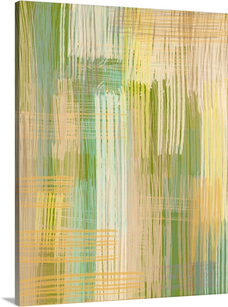 Etch In Green And Beige