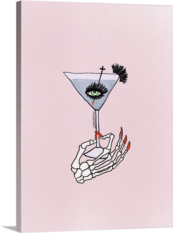Eyeball Martini Wall Art, Canvas Prints, Framed Prints, Wall Peels