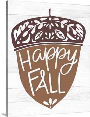 Happy Fall Acorn