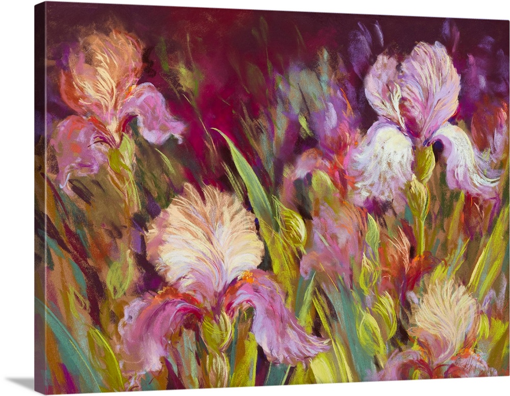 Irises All Day Wall Art, Canvas Prints, Framed Prints, Wall Peels ...