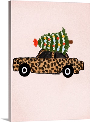 Leopard Car Christmas