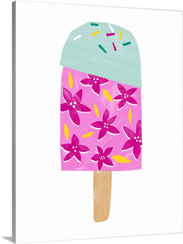 Modern Flower Popsicle