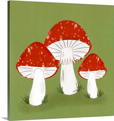Mushroom Village - Happy Trio