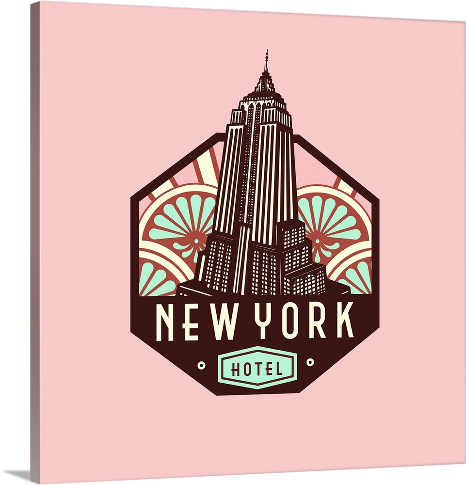 New York - Pink