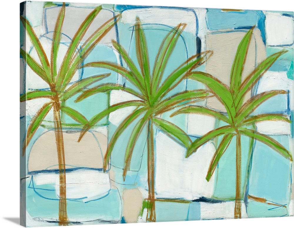 Palm Trees And Ocean Breeze