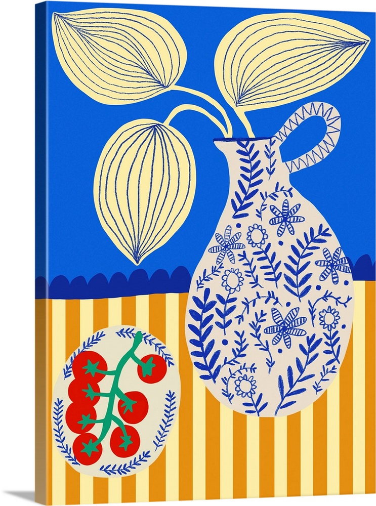 Porcelain And Tomatoes