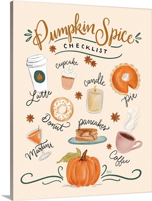 Pumpkin Spiced Checklist