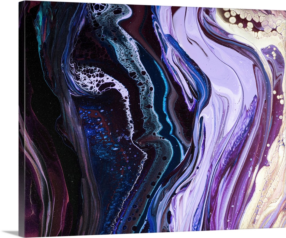 Purple And Lilac Abstract 60