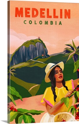 Travel Poster Medellin