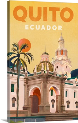 Travel Poster Quito
