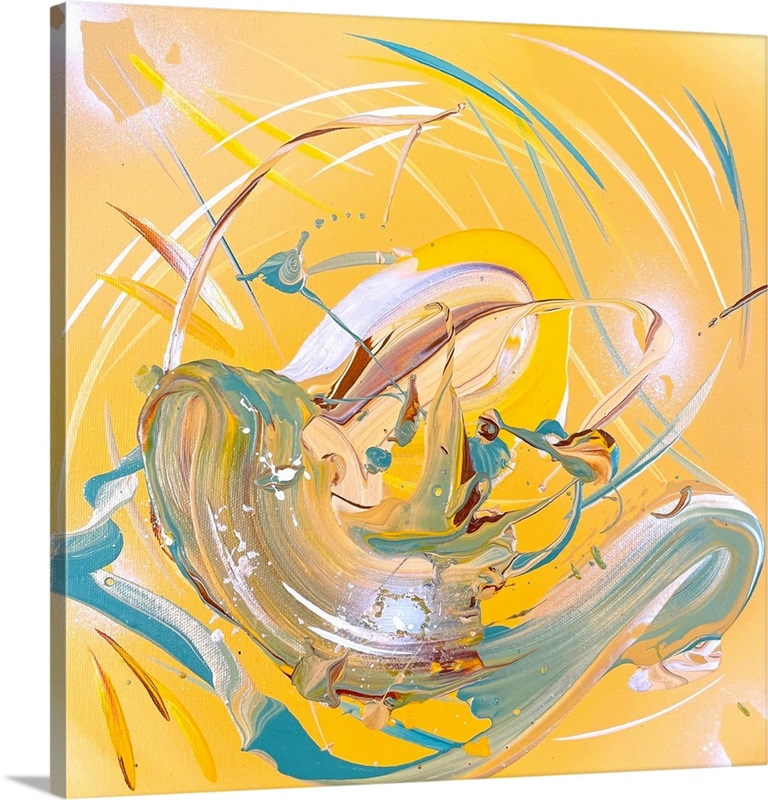 Van Gogh's Sunflower Petals Wall Art, Canvas Prints, Framed Prints