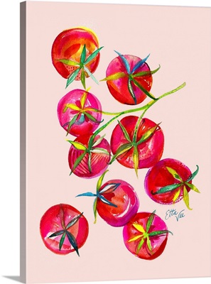 Watercolor Tomatoes