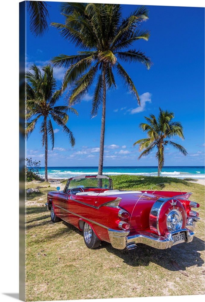 1959 Dodge Custom Loyal Lancer Convertible, Playa del Este, Havana, Cuba.