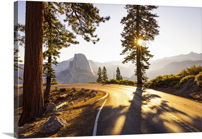 A Beautiful Sunrise In Yosemite National Park, California